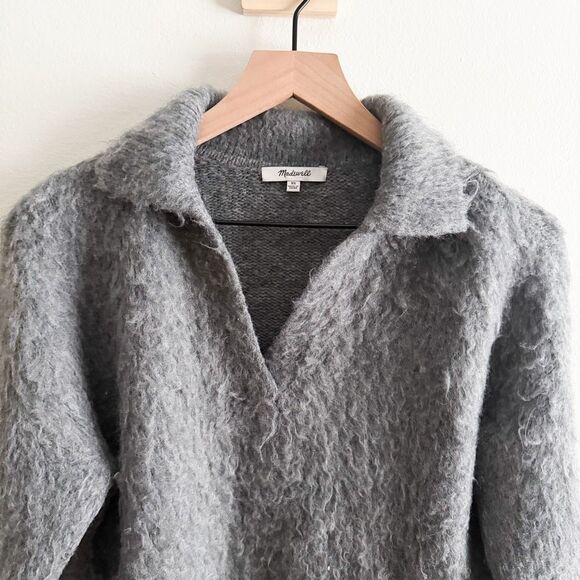Madewell Brushed Polo Sweater Size XS - Picture 4 of 6
